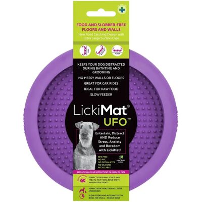 LickiMat UFO Hundeslow Fôr - Stress & Angstlindring LickiMat UFO Hundeslow Fôr - Stress & Angstlindring