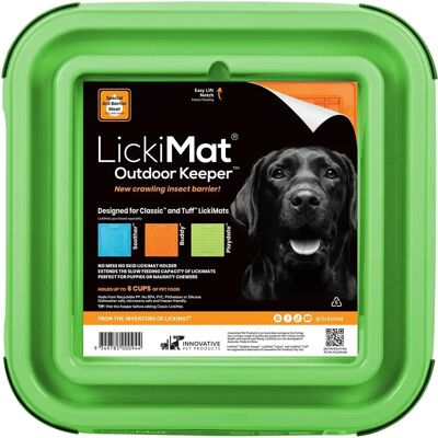 LickiMat Outdoor Keeper - Schutz für Hunde- und Katzen-Futtermatte LickiMat Outdoor Keeper - Schutz für Hunde- und Katzen-Futtermatte