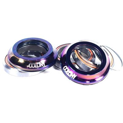 Colony Tall Rainbow Anodise BMX Steuersatz - Headset Colony Tall Rainbow Anodise BMX Steuersatz - Headset