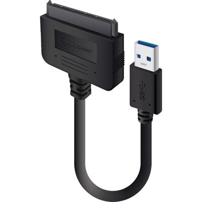 ALOGIC U30AS25 SATA Adapter - USB 3.0, Schwarz ALOGIC U30AS25 SATA Adapter - USB 3.0, Schwarz