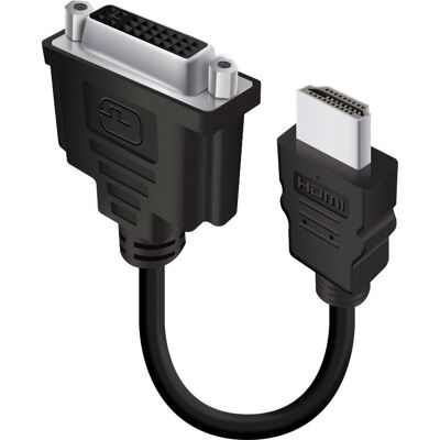 Alogic 15cm HDMI-DVI Signal Cable Alogic 15cm HDMI-DVI Signal Cable