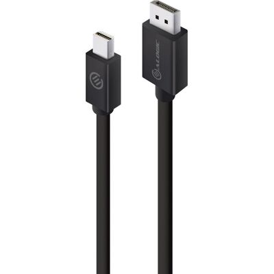 ALOGIC 1m Mini DisplayPort zu DisplayPort Kabel - Schwarz ALOGIC 1m Mini DisplayPort zu DisplayPort Kabel - Schwarz