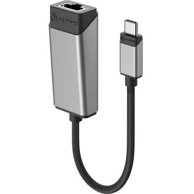 Adaptateur Ethernet USB-C Ultra de ALOGIC - 15cm Gris spatial - Publicité Adaptateur Ethernet USB-C Ultra de ALOGIC - 15cm Gris spatial - Publicité