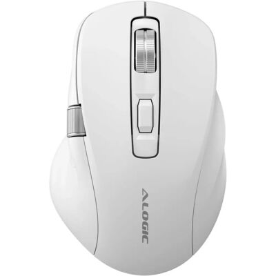 Alogic Kabellose Gaming-Maus - Apex Modell - 7 Tasten - Weiß Alogic Kabellose Gaming-Maus - Apex Modell - 7 Tasten - Weiß