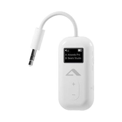Trasmettitore audio wireless Alogic - Bianco - Display integrato Trasmettitore audio wireless Alogic - Bianco - Display integrato