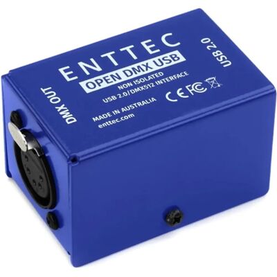 Enttec Open DMX USB Interface - 512 channels Enttec Open DMX USB Interface - 512 channels