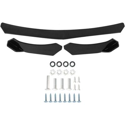 Minkurow - Kit de carrocería - Divisor de parachoques delantero estilo fibra de carbono para Civic/Accord Minkurow - Kit de carrocería - Divisor de parachoques delantero estilo fibra de carbono para Civic/Accord
