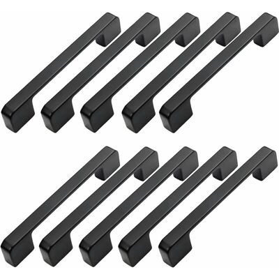MINKUROW - 128mm - Schwarz - Zinklegierung - Möbelgriff MINKUROW - 128mm - Schwarz - Zinklegierung - Möbelgriff