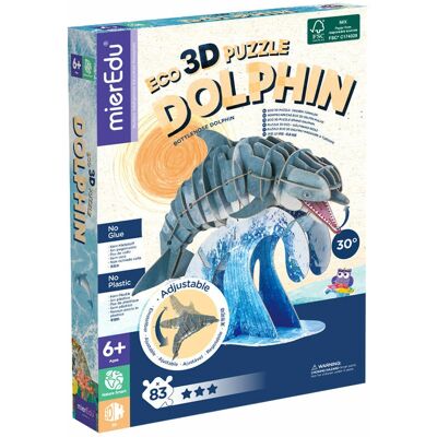 Mieredu ME4223 Puzzle Educativo Eco - Animali Mieredu ME4223 Puzzle Educativo Eco - Animali
