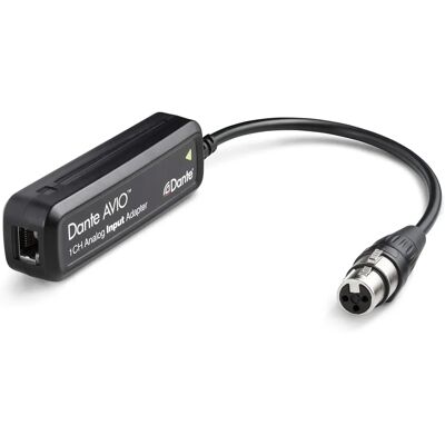 Adaptador de entrada Dante Avio ADP-DAI-1X0 - Puente de red de audio Adaptador de entrada Dante Avio ADP-DAI-1X0 - Puente de red de audio