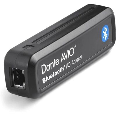 Audinate Dante Bluetooth Adapter - 2-channel Wireless Audio Audinate Dante Bluetooth Adapter - 2-channel Wireless Audio