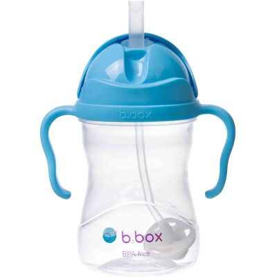 B.Box Bouteille d'eau Myrtille avec Paille - Bouteille d'eau - Publicité B.Box Bouteille d'eau Myrtille avec Paille - Bouteille d'eau - Publicité
