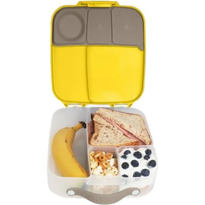 B.box Gelbe/Graue Lunchbox mit Kühlfach - Lunchbox B.box Gelbe/Graue Lunchbox mit Kühlfach - Lunchbox
