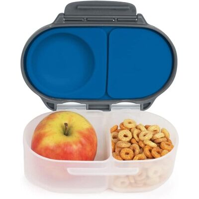 B.Box Mini välipalalaatikko - Blue Slate lapsille B.Box Mini välipalalaatikko - Blue Slate lapsille