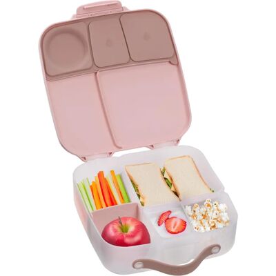 B.Box Snack Box Big - Blush Crush - Couvercle étanche, Plusieurs compartiments, Idéal pour déjeuner B.Box Snack Box Big - Blush Crush - Couvercle étanche, Plusieurs compartiments, Idéal pour déjeuner