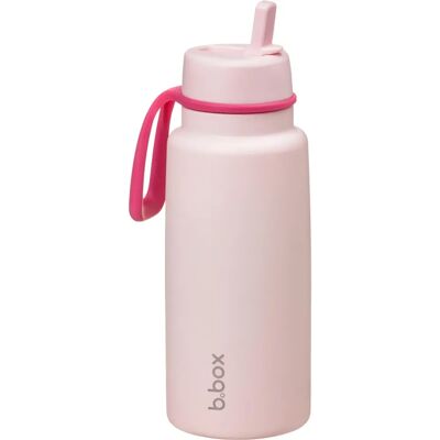 B.Box Insulated Flip Top Bottle - Pink Paradise - 1000 ml Water Bottle B.Box Insulated Flip Top Bottle - Pink Paradise - 1000 ml Water Bottle