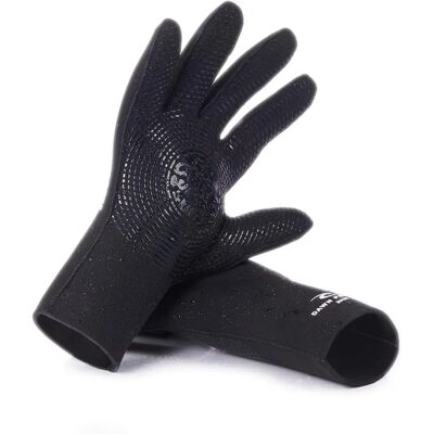 Gants de surf Ripcurl Dawn Patrol pour hommes - Noir - Publicité Gants de surf Ripcurl Dawn Patrol pour hommes - Noir - Publicité
