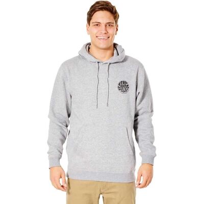 Felpa con Cappuccio Rip Curl Icon - Grigio Marle - Felpa con Cappuccio - Felpe Felpa con Cappuccio Rip Curl Icon - Grigio Marle - Felpa con Cappuccio - Felpe