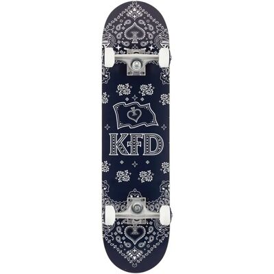 KFD Bandana Skateboard - Doppio Kicktail, Ruote da Strada - Skateboard KFD Bandana Skateboard - Doppio Kicktail, Ruote da Strada - Skateboard