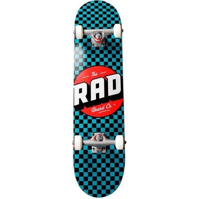 RAD Skateboards Checkers Double Kicktail Street Skateboard - Skateboard RAD Skateboards Checkers Double Kicktail Street Skateboard - Skateboard
