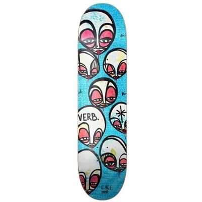 Verb Canadian Maple Multicolor Skateboard Deck 8.25 - Skateboard Deck Verb Canadian Maple Multicolor Skateboard Deck 8.25 - Skateboard Deck