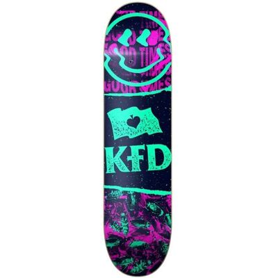 KFD Logo DIY Skateboard Deck - North American Maple, Purple - Skateboard Deck KFD Logo DIY Skateboard Deck - North American Maple, Purple - Skateboard Deck
