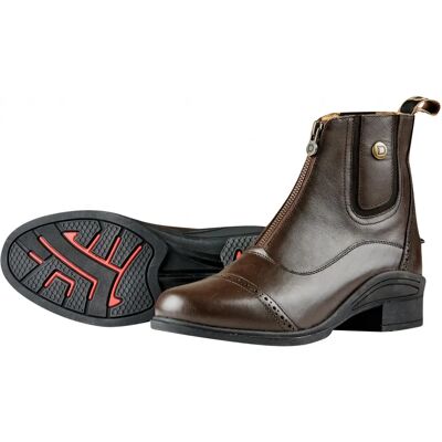 Dublin Rapture Zip Paddock Boots - Paddock Boots - Braun - Erwachsene 3 Dublin Rapture Zip Paddock Boots - Paddock Boots - Braun - Erwachsene 3