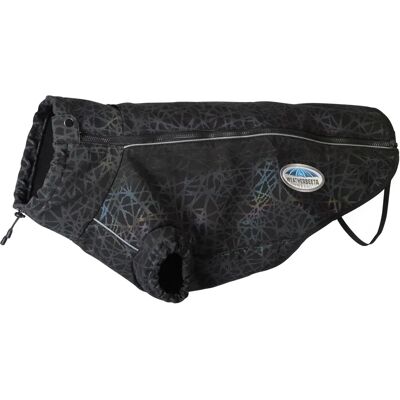Weatherbeeta Comfitec Reflective Print Active Dog Coat - Black/Rainbow, 30cm Weatherbeeta Comfitec Reflective Print Active Dog Coat - Black/Rainbow, 30cm