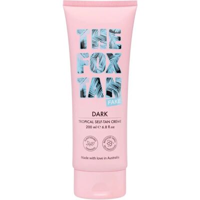 The Fox Tan Dark Tropical Selbstbräunungscreme - Vegan, Pflegeleicht, Einfach aufzutragen The Fox Tan Dark Tropical Selbstbräunungscreme - Vegan, Pflegeleicht, Einfach aufzutragen