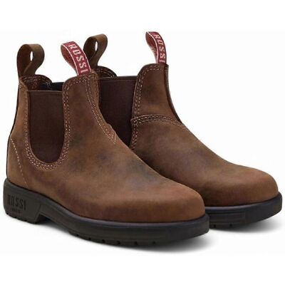 Rossi Endura 303 Bruin Leder Chelsea Laarzen - Boots Rossi Endura 303 Bruin Leder Chelsea Laarzen - Boots