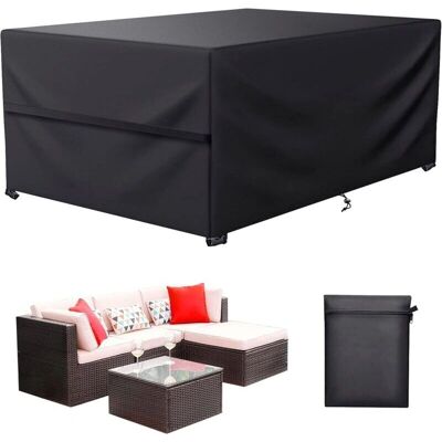 GOTRAYS Garden Furniture Cover - Oxford 600D UV Resistant All-Season Protection GOTRAYS Garden Furniture Cover - Oxford 600D UV Resistant All-Season Protection
