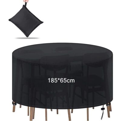 GOTRAYS - Round Table Cover - 185 cm Ø - 65 cm - Table Cover GOTRAYS - Round Table Cover - 185 cm Ø - 65 cm - Table Cover