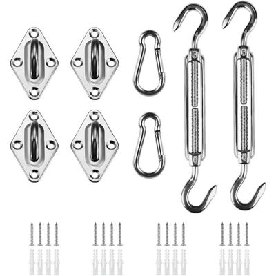 GOTRAYS - Kit fissaggio vela ombreggiante - Hardware GOTRAYS - Kit fissaggio vela ombreggiante - Hardware