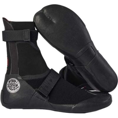Rip Curl Fbomb 5mm Narrow Black Neoprene Booties - Neoprene Booties Rip Curl Fbomb 5mm Narrow Black Neoprene Booties - Neoprene Booties