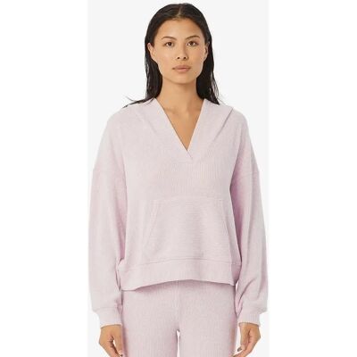 Rip Curl Cosy V Pullover Rosa Claro - Sweatshirt Rip Curl Cosy V Pullover Rosa Claro - Sweatshirt