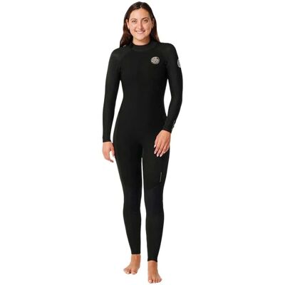 Rip Curl Dawn Patrol Eco 4/3mm Neoprenanzug - Schwarz Rip Curl Dawn Patrol Eco 4/3mm Neoprenanzug - Schwarz