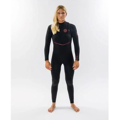 Muta in neoprene Rip Curl Fusion 4/3mm - Maniche lunghe, Senza cuciture, Nero Muta in neoprene Rip Curl Fusion 4/3mm - Maniche lunghe, Senza cuciture, Nero