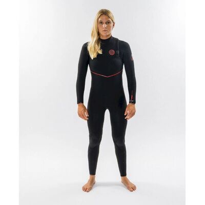 Traje de neopreno Rip Curl Fusion 5/3 Mm - Sin costuras, Negro Traje de neopreno Rip Curl Fusion 5/3 Mm - Sin costuras, Negro