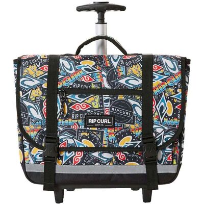 Rip Curl WHEEL SATCHEL 17L BTS 38CM Multicolor - Sac à dos scolaire - Publicité Rip Curl WHEEL SATCHEL 17L BTS 38CM Multicolor - Sac à dos scolaire - Publicité