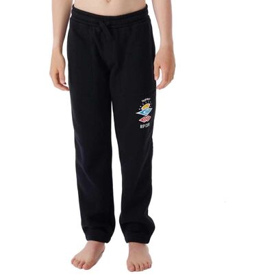 Pantalon de survêtement Rip Curl Kids Icons Of Surf taille élastique - Noir - 12 ans - Publicité Pantalon de survêtement Rip Curl Kids Icons Of Surf taille élastique - Noir - 12 ans - Publicité