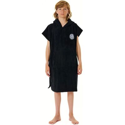 Asciugamano con cappuccio per bambini Rip Curl Nero S Asciugamano con cappuccio per bambini Rip Curl Nero S
