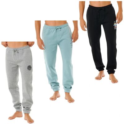 Joggeurs Ripcurl Icons Of Surf Gris - Coupe Décontractée - Style Surf - Publicité Joggeurs Ripcurl Icons Of Surf Gris - Coupe Décontractée - Style Surf - Publicité
