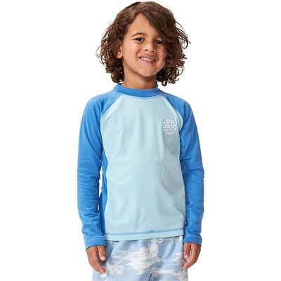Rip Curl - Icons UV Brushed - Blue Gum - 5-6 - T-shirt - Publicité Rip Curl - Icons UV Brushed - Blue Gum - 5-6 - T-shirt - Publicité