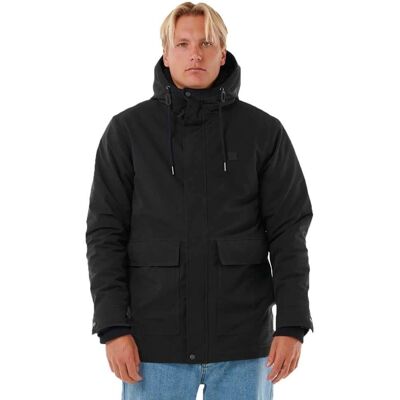Giacca Nera Exit Rip Curl - Giacca Giacca Nera Exit Rip Curl - Giacca