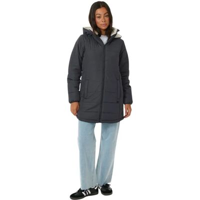 Rip Curl Anoeta Jacke - Wasserabweisend, Warm, Langer Schnitt Rip Curl Anoeta Jacke - Wasserabweisend, Warm, Langer Schnitt