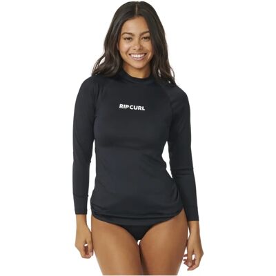 Rip Curl Femme Veste de Surf Classique à Manches Longues - Noir - Vêtements de Surf - Publicité Rip Curl Femme Veste de Surf Classique à Manches Longues - Noir - Vêtements de Surf - Publicité