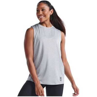 2XU - Motion Sport Mesh Sleeveless T-shirt - Gris - S - Femme - T-shirt - Publicité 2XU - Motion Sport Mesh Sleeveless T-shirt - Gris - S - Femme - T-shirt - Publicité