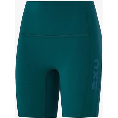 2XU - Træningsshorts Form Stash Hi-Rise Bike - Grøn XL Kvinde 2XU - Træningsshorts Form Stash Hi-Rise Bike - Grøn XL Kvinde