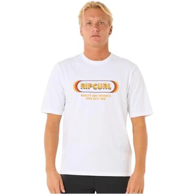 Rip Curl - Icons Of Surf UV Tee - Weiß - M - T-shirt Rip Curl - Icons Of Surf UV Tee - Weiß - M - T-shirt
