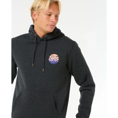Sweat à capuche Rip Curl Icon - Marle noir - Publicité Sweat à capuche Rip Curl Icon - Marle noir - Publicité